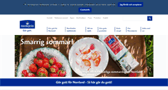 Desktop Screenshot of norrmejerier.se